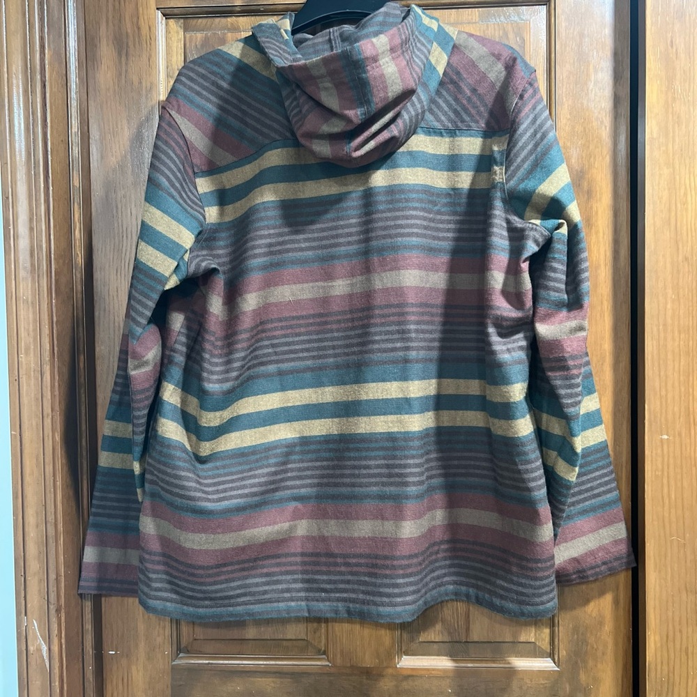 LL Bean Men's Katahdin Performance Flannel Anorak - Picture 9 of 14